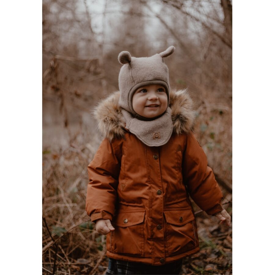 Mikk-Line Kominiarka Merino w Ears Melange Denver - obrazek 2