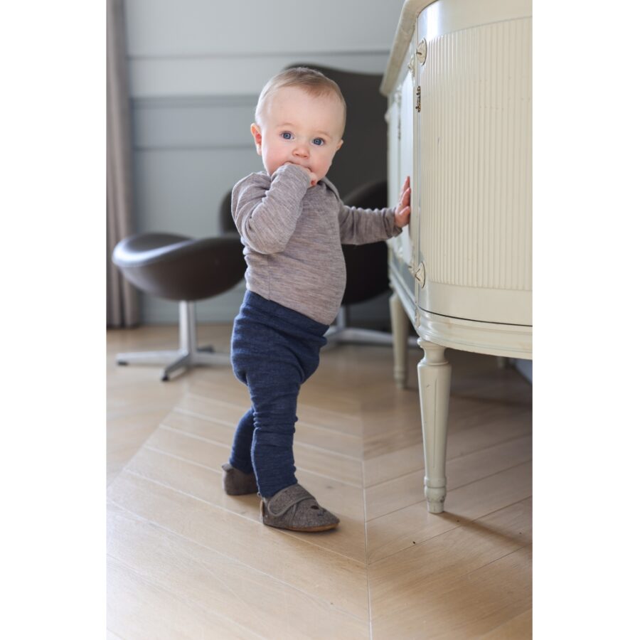 Mikk-Line Legginsy Wełniane Merino Melange Denver - obrazek 4