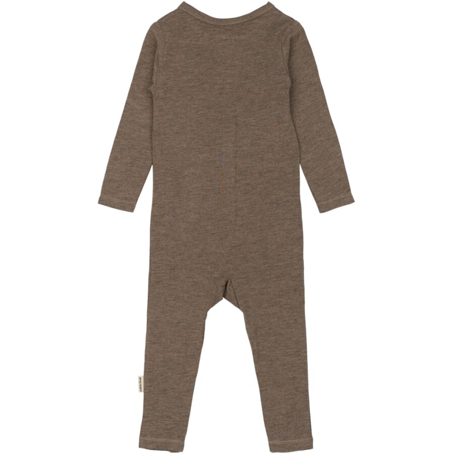 Mikk-Line Rampers Wełna Merino/Bamboo Ls Melange Denver - obrazek 2