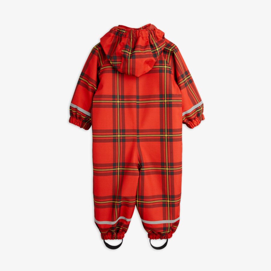 Mini Rodini Kombinezon Na Deszcz Edelweiss Baby Red - obrazek 3