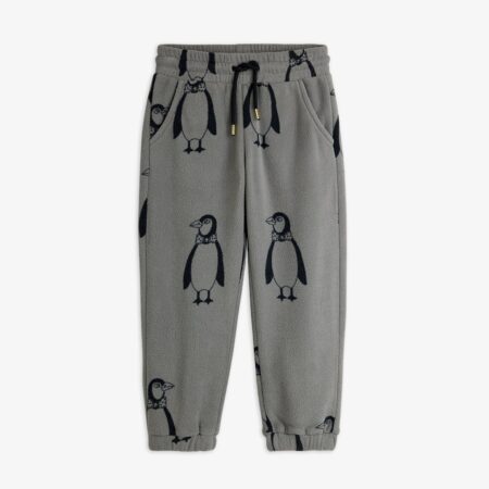 Mini Rodini Spodnie Polarowe Penguin Grey