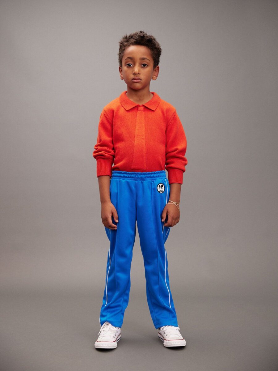Mini Rodini Sweter Knitted Red - obrazek 3