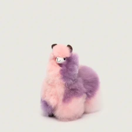 Huacaya Puszysta alpaka Marshmallow mini 18 cm