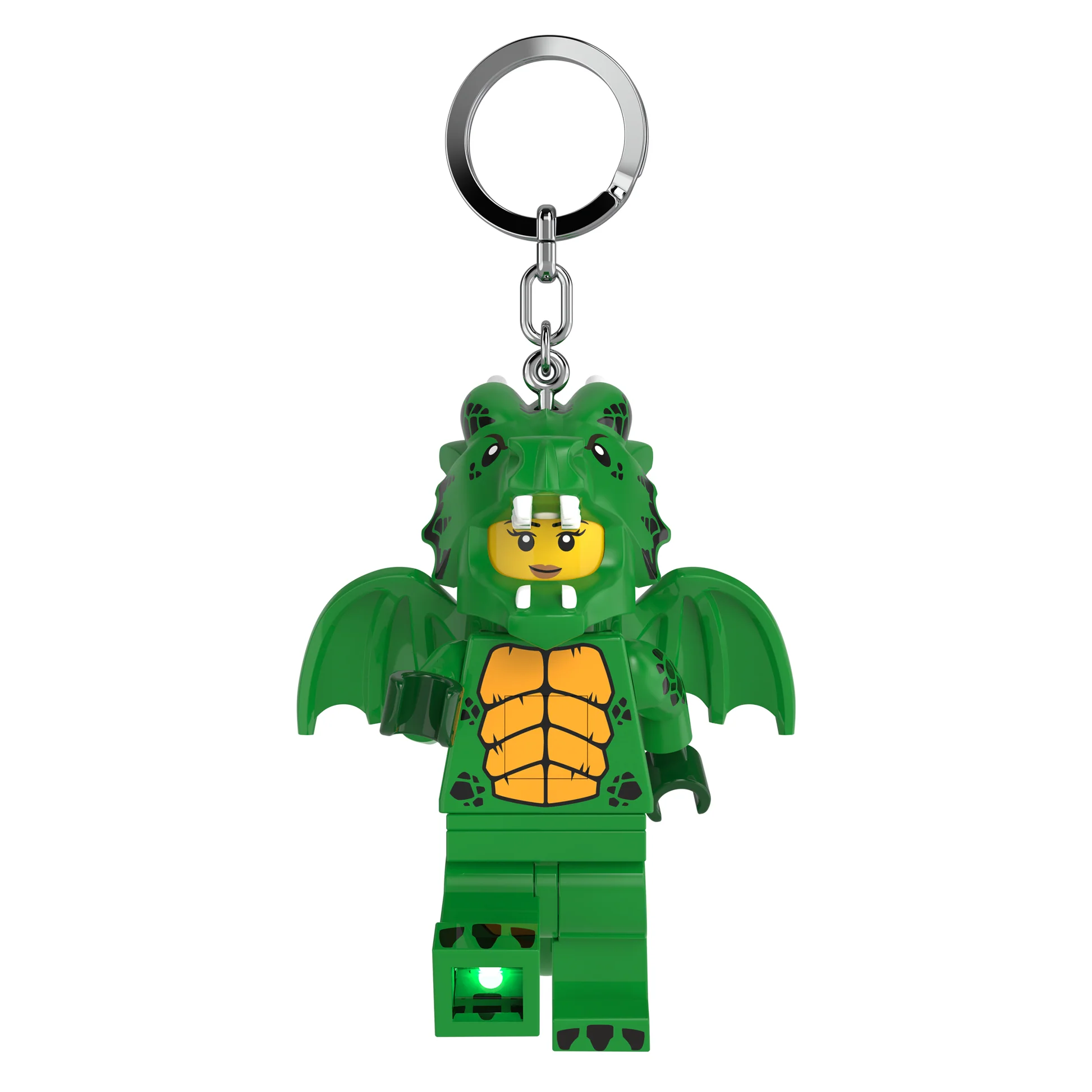 LEGO® Brelok Z Latarką Minifigures™ – Zielony Smok - obrazek 4