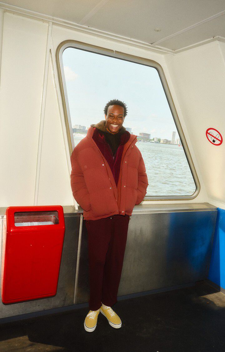 American Vintage Kominiarka Vitow Cafe Chine - obrazek 4