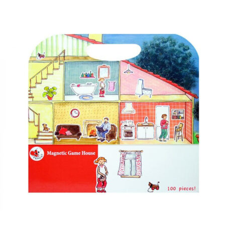 Egmont Układanka, gra magnetyczna, Dom
