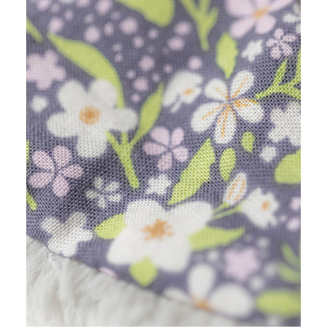 Jellycat Króliczek z Kwiecistymi Uszami Srebrny „Bloom” 31 cm - obrazek 6