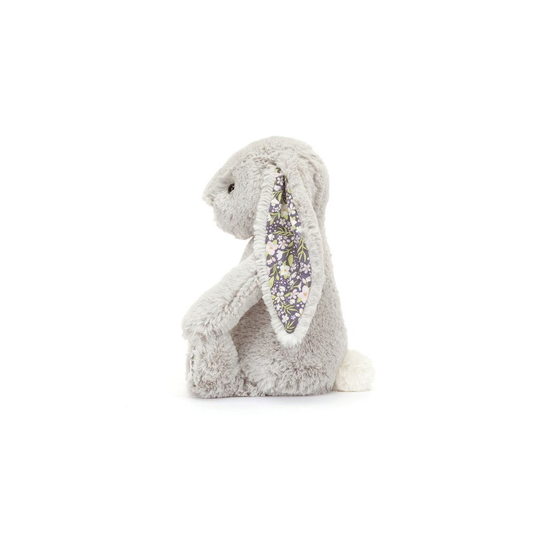 Jellycat Króliczek z Kwiecistymi Uszami Srebrny „Bloom” 31 cm - obrazek 2