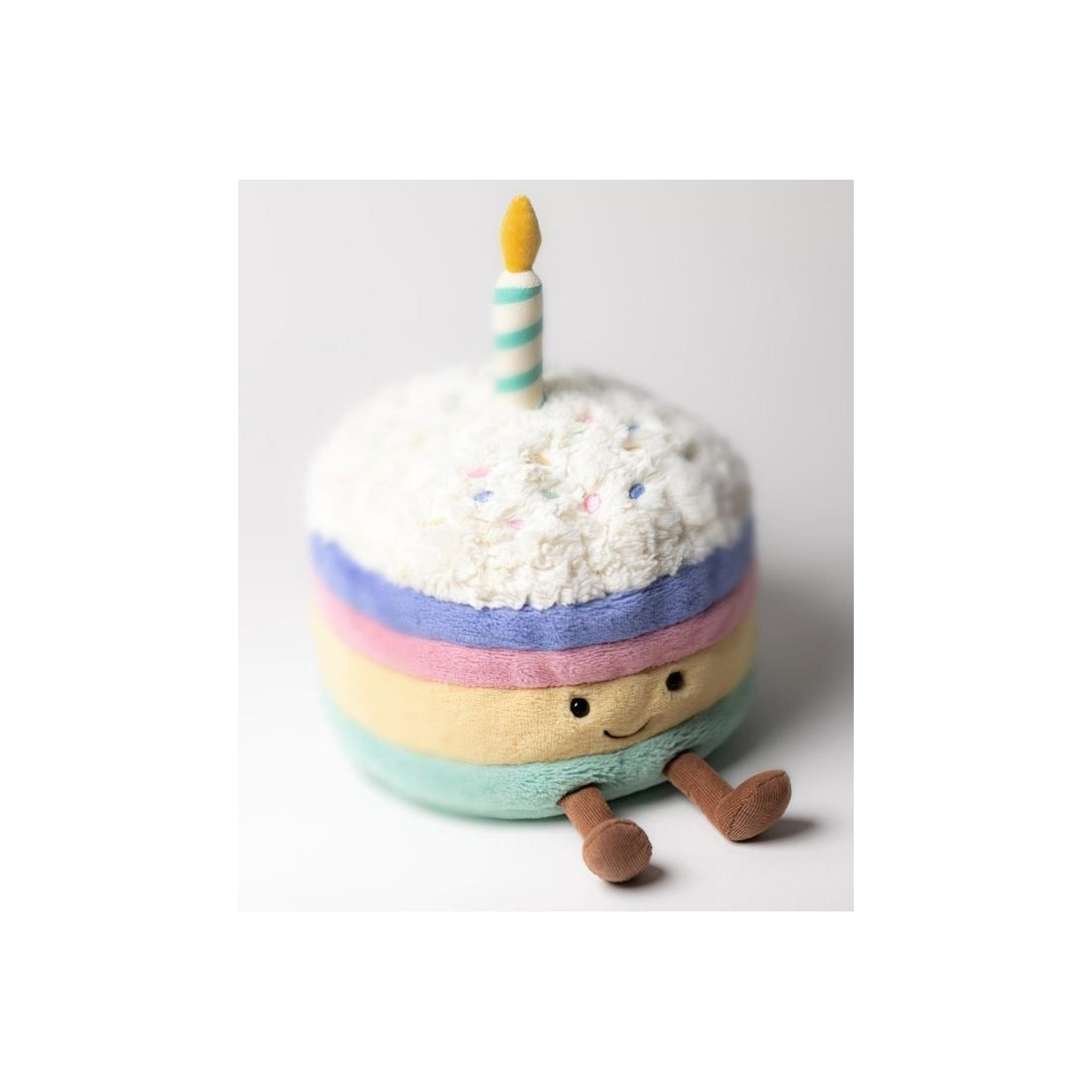 Jellycat Urodzinowy Torcik Tęczowy 18 cm - obrazek 5