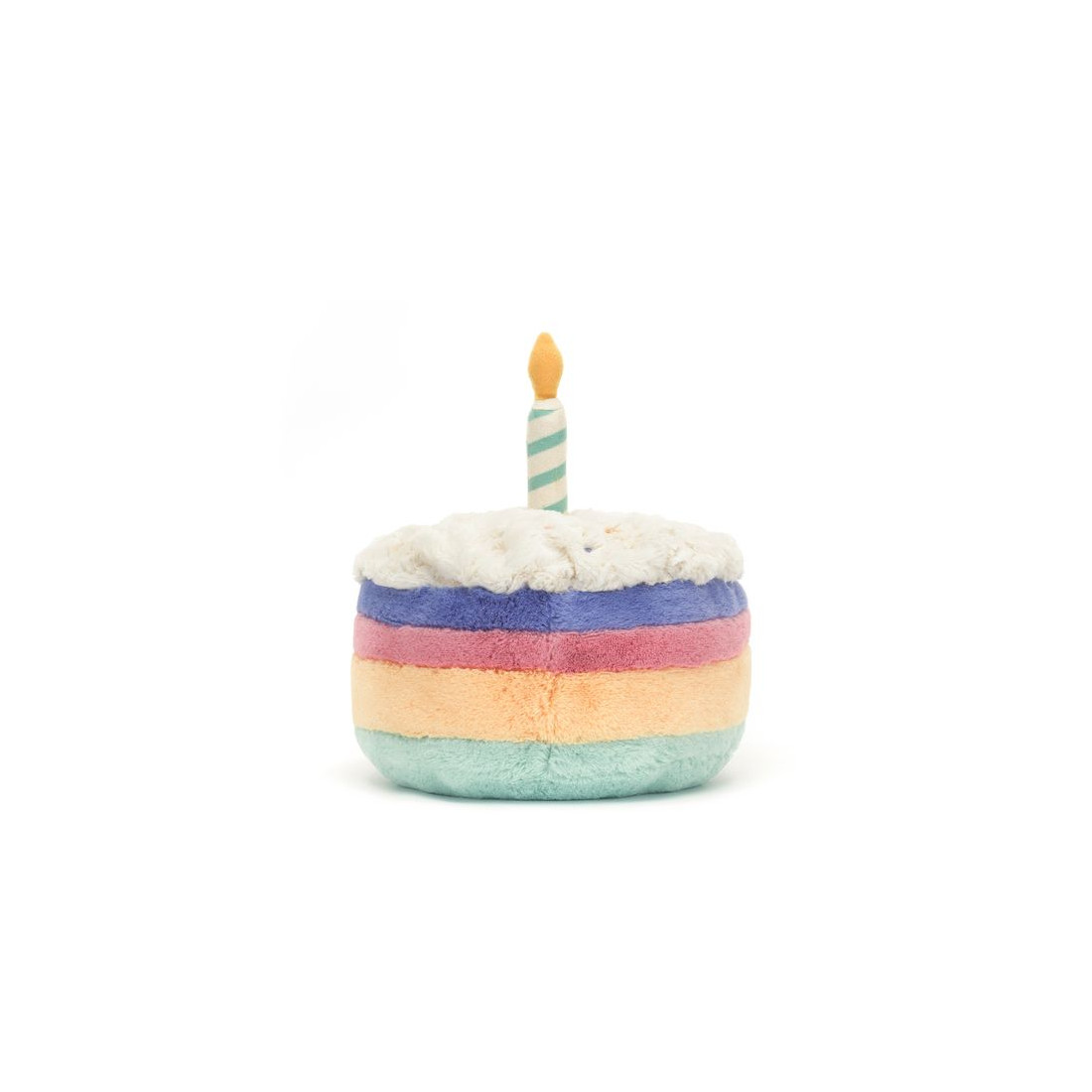 Jellycat Urodzinowy Torcik Tęczowy 18 cm - obrazek 2
