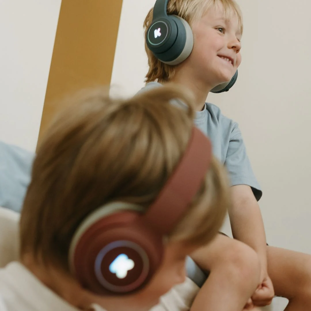 Kidywolf K-Ears Słuchawki Bezprzewodowe Czerwony - obrazek 3