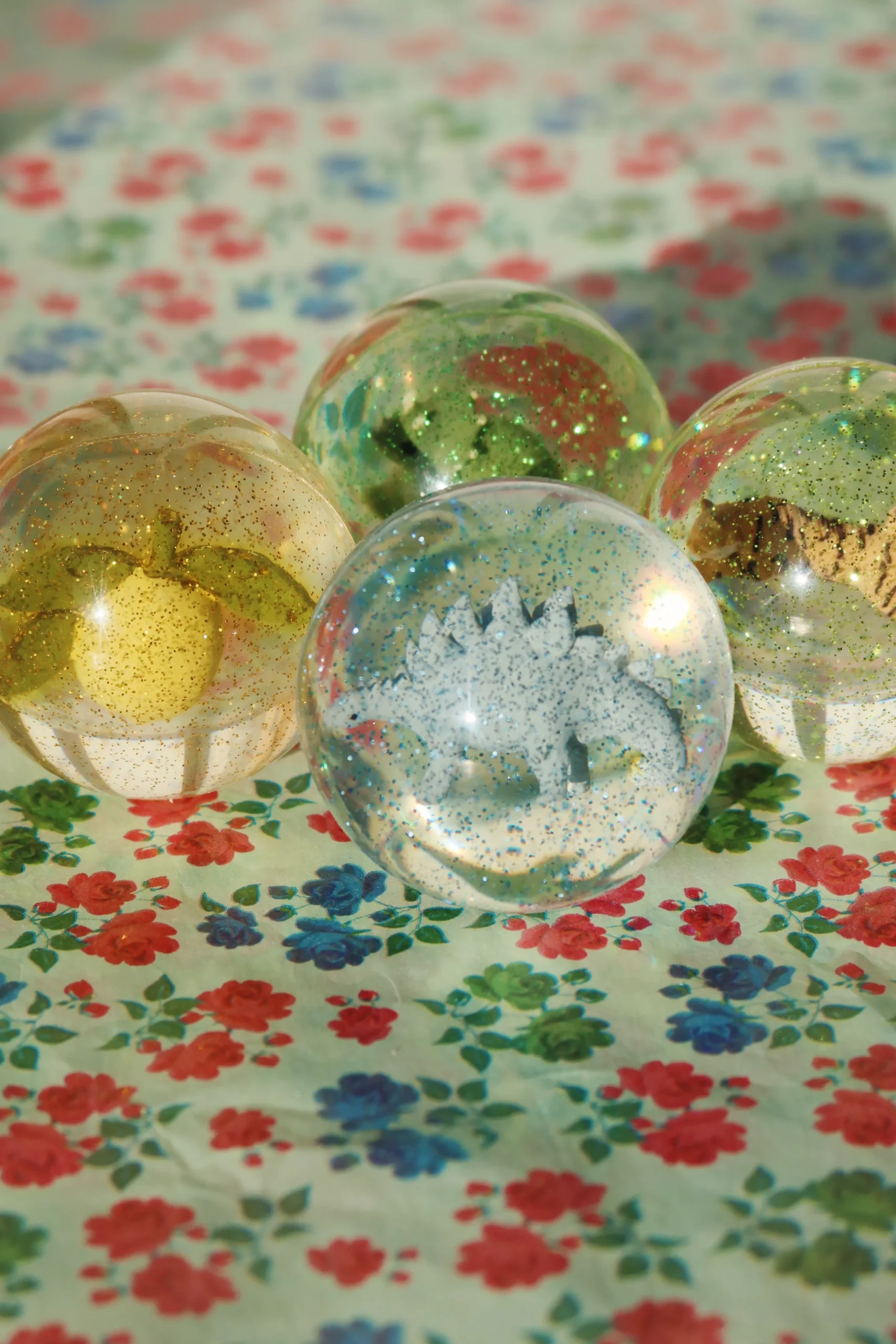 Konges Slojd Zestaw Piłek Kauczukowych Lemon/Tiger - obrazek 2