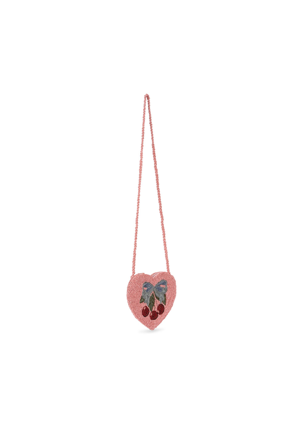 Konges Slojd Torebka Beaded Heart Amarena - obrazek 2