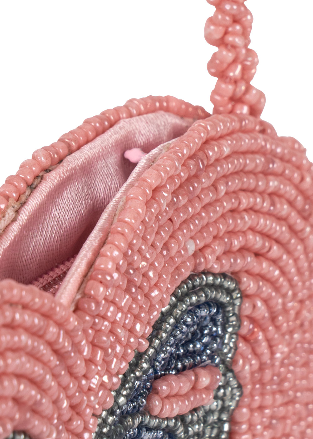 Konges Slojd Torebka Beaded Heart Amarena - obrazek 4