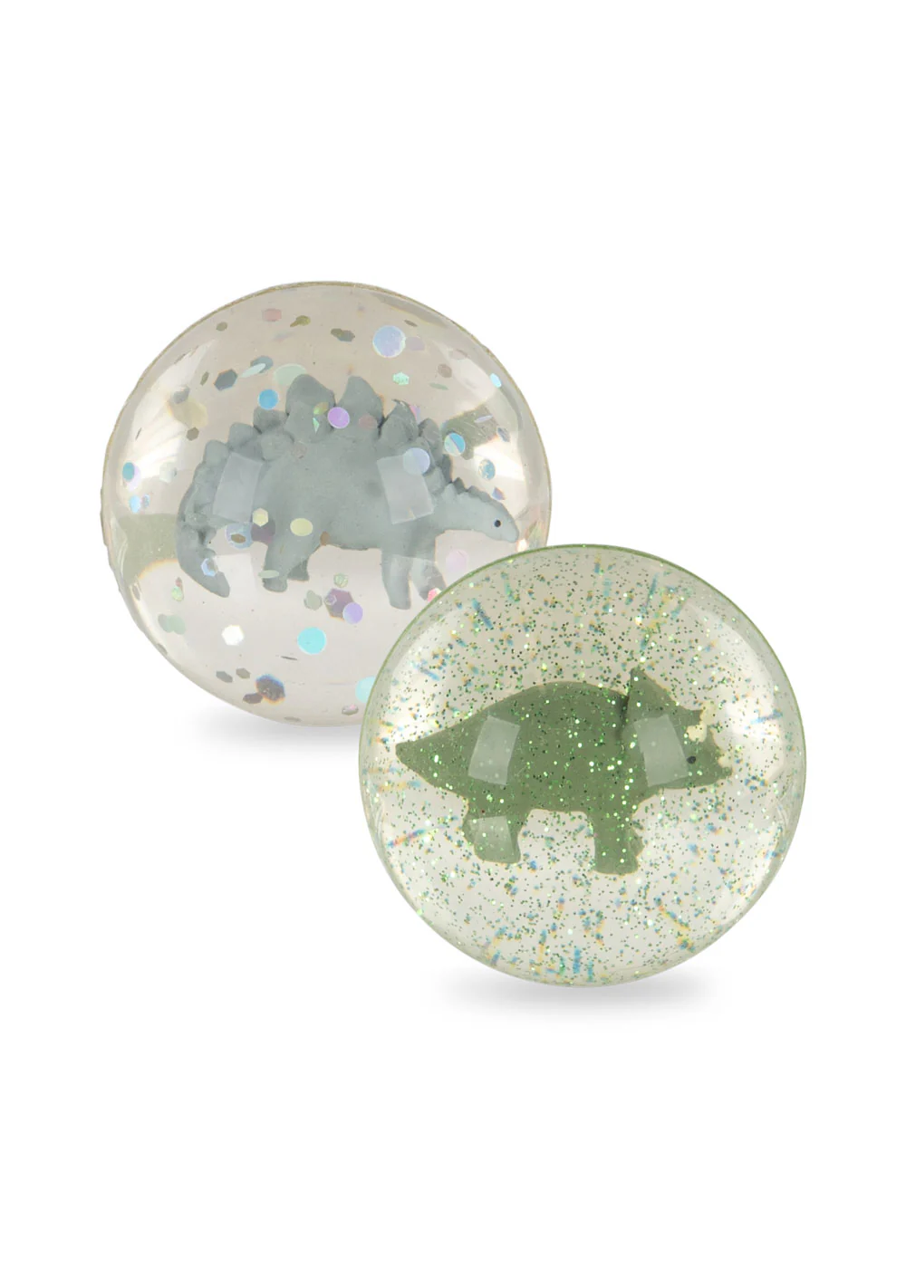 Konges Slojd Zestaw Piłek Kauczukowych Dino