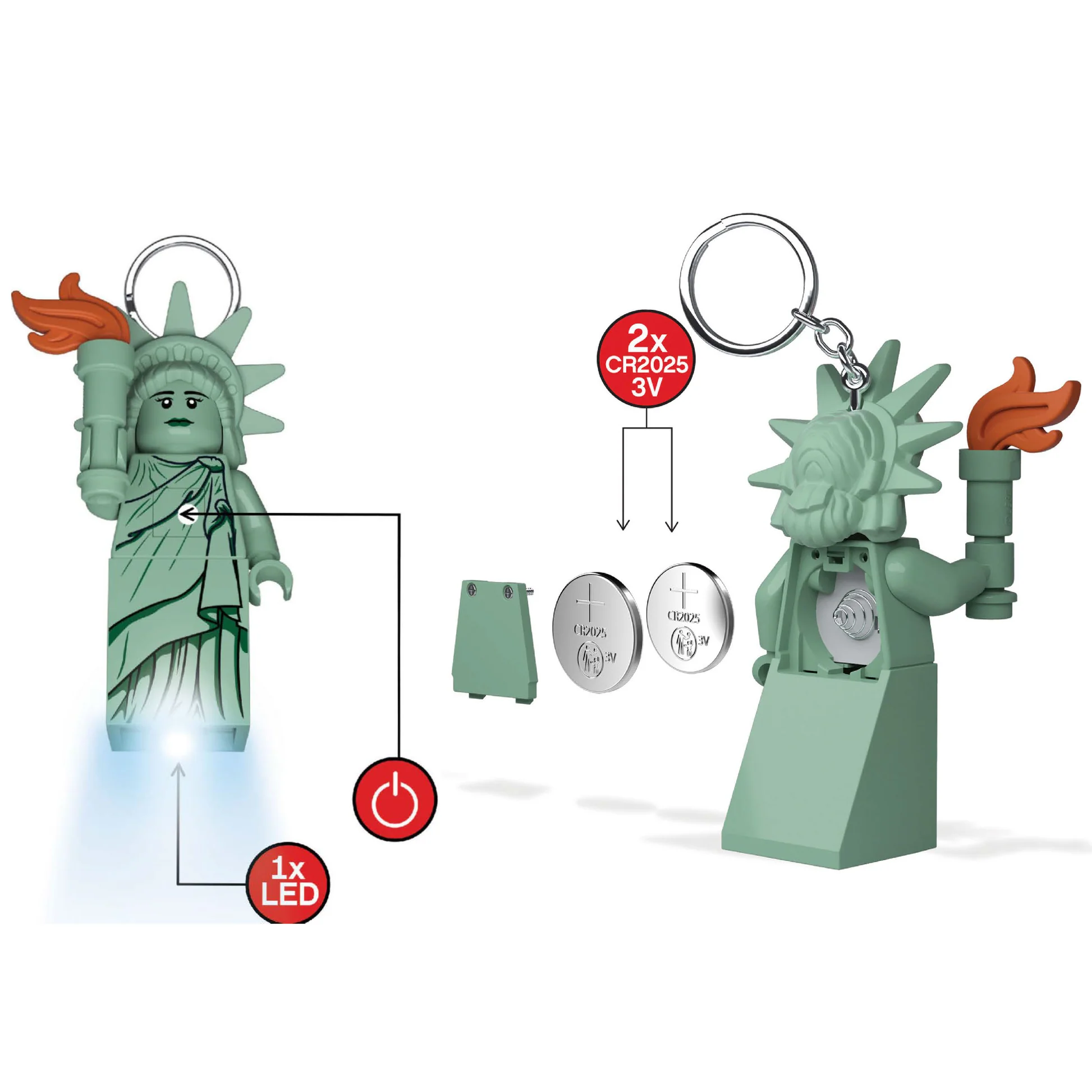 LEGO® Brelok Z Latarką Statua Wolności Statua Wolności - obrazek 4
