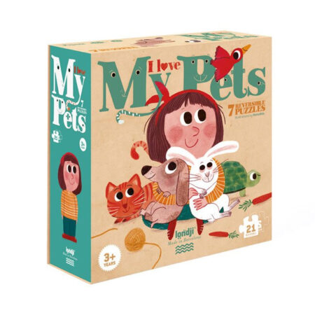 Londji Puzzle Kocham Moje Zwierzątka