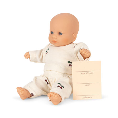 Konges Slojd Lalka My First Doll Mini Cherry Aop
