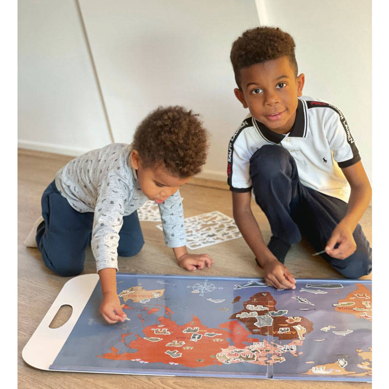 Egmont Duża układanka magnetyczna Zwierzęta Świata - obrazek 2