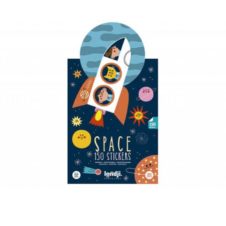 Londji Naklejki wielorazowe Kosmos