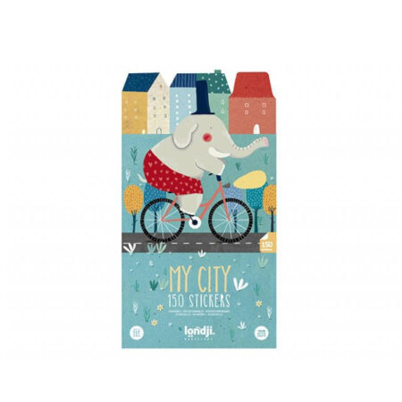 Londji Naklejki wielorazowe Moje Miasto