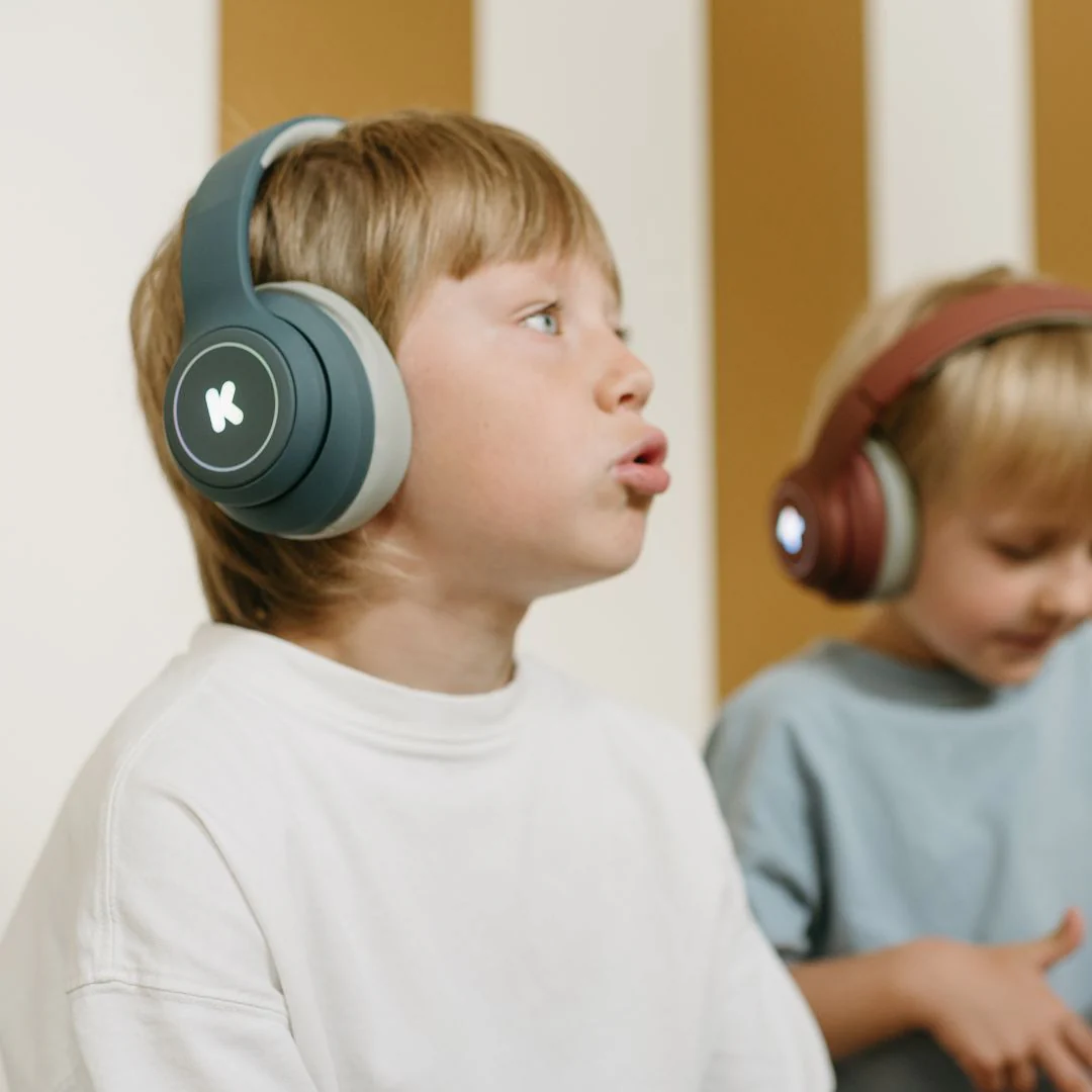 Kidywolf K-Ears Słuchawki Bezprzewodowe Niebieski - obrazek 5