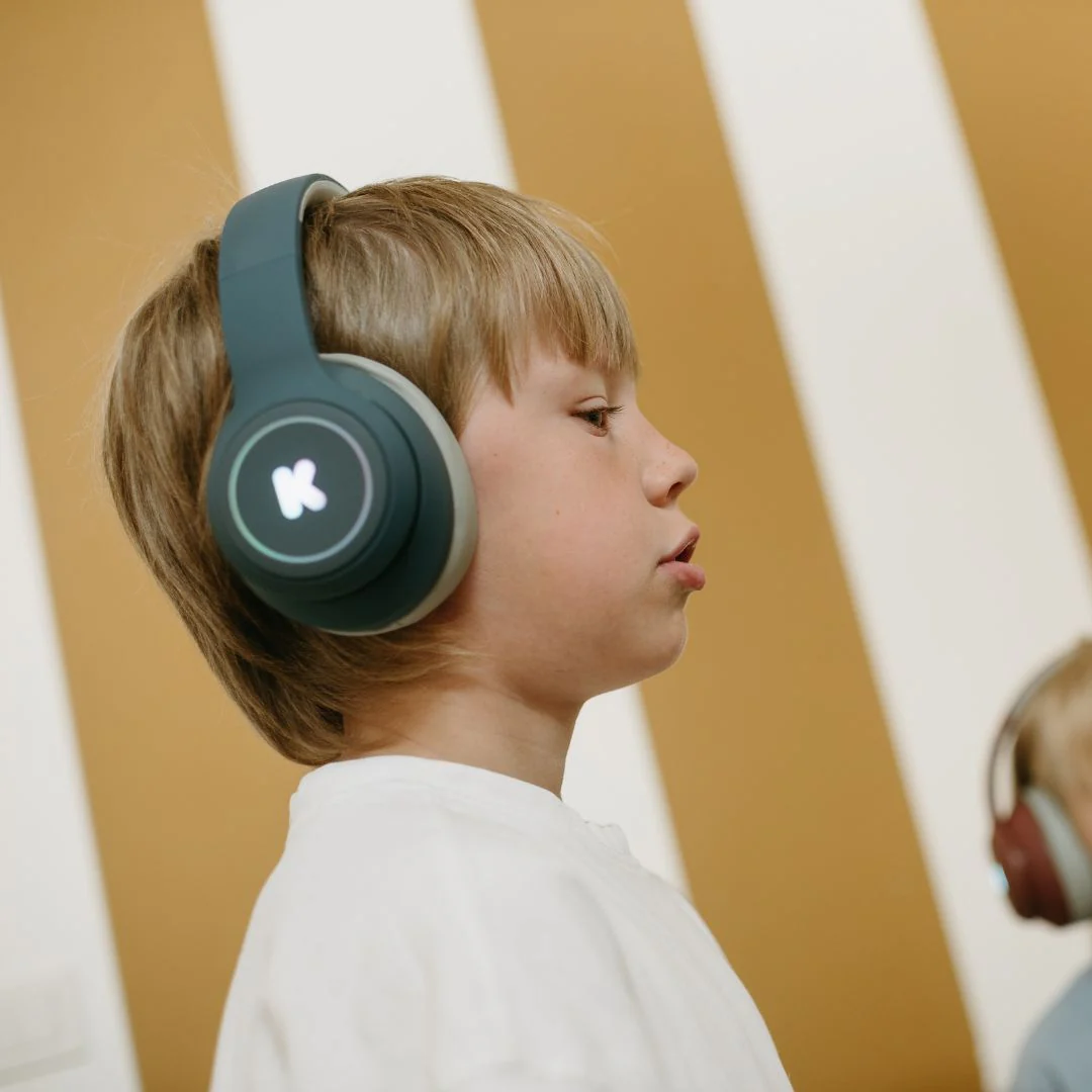 Kidywolf K-Ears Słuchawki Bezprzewodowe Niebieski - obrazek 2