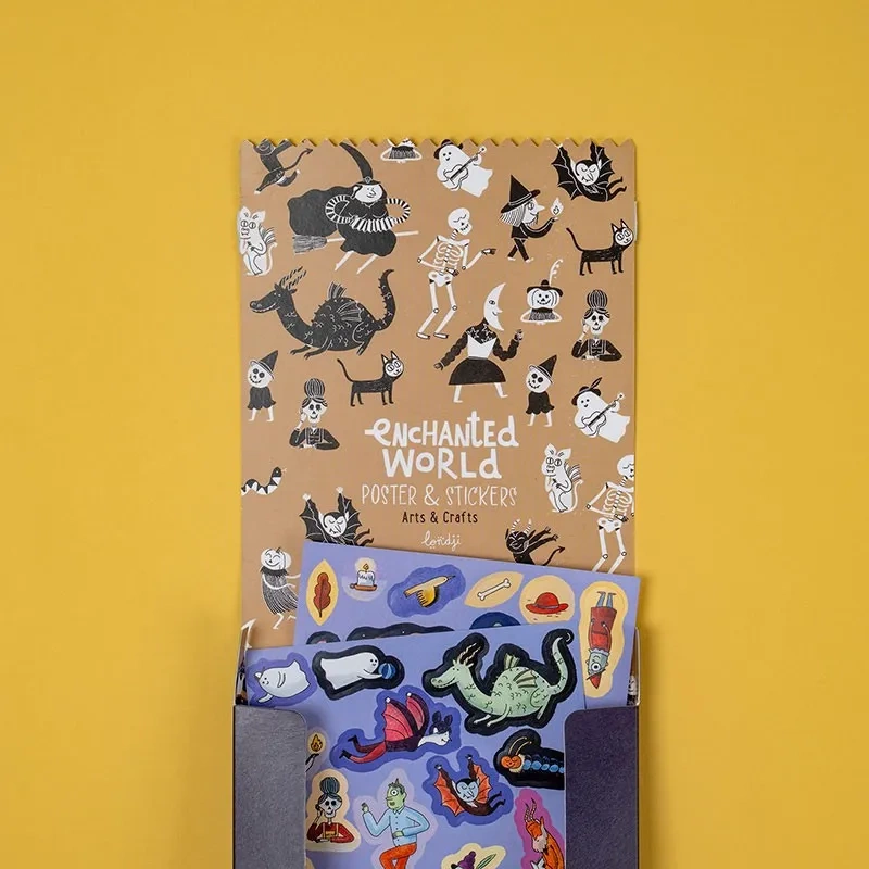 Londji Arts&Crafts Kreatywne Naklejki Enchanted - obrazek 3