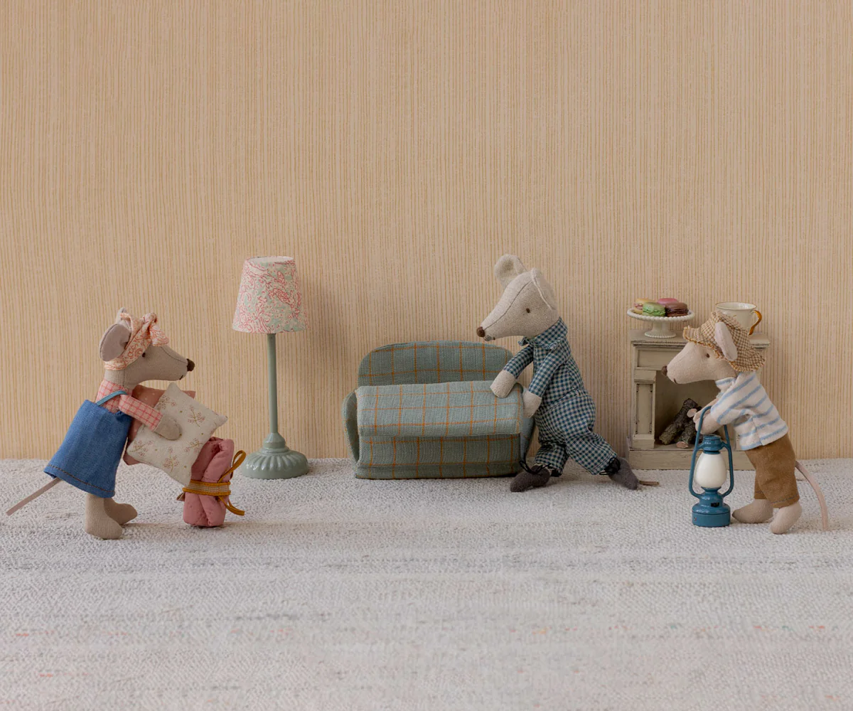 Maileg Lampa Podłogowa Vintage Mint Mięta - obrazek 2