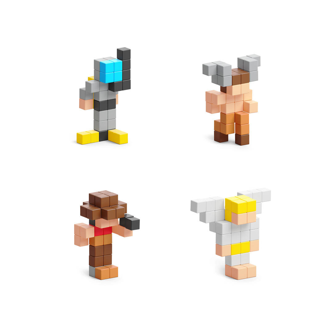 Pixio Klocki Pixio Mini Figures 2 | Surprise Series - obrazek 3