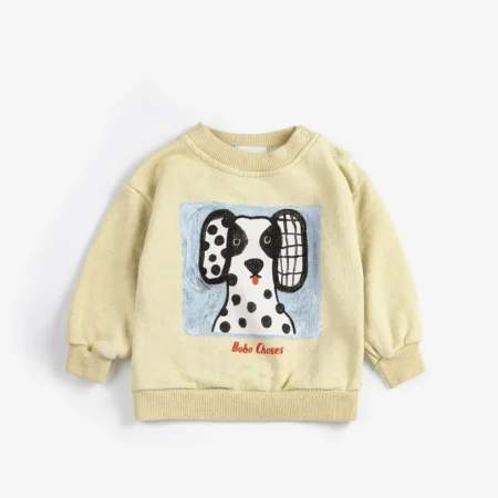 Bobo Choses Bluza Niemowlęca Van Dog Yellow