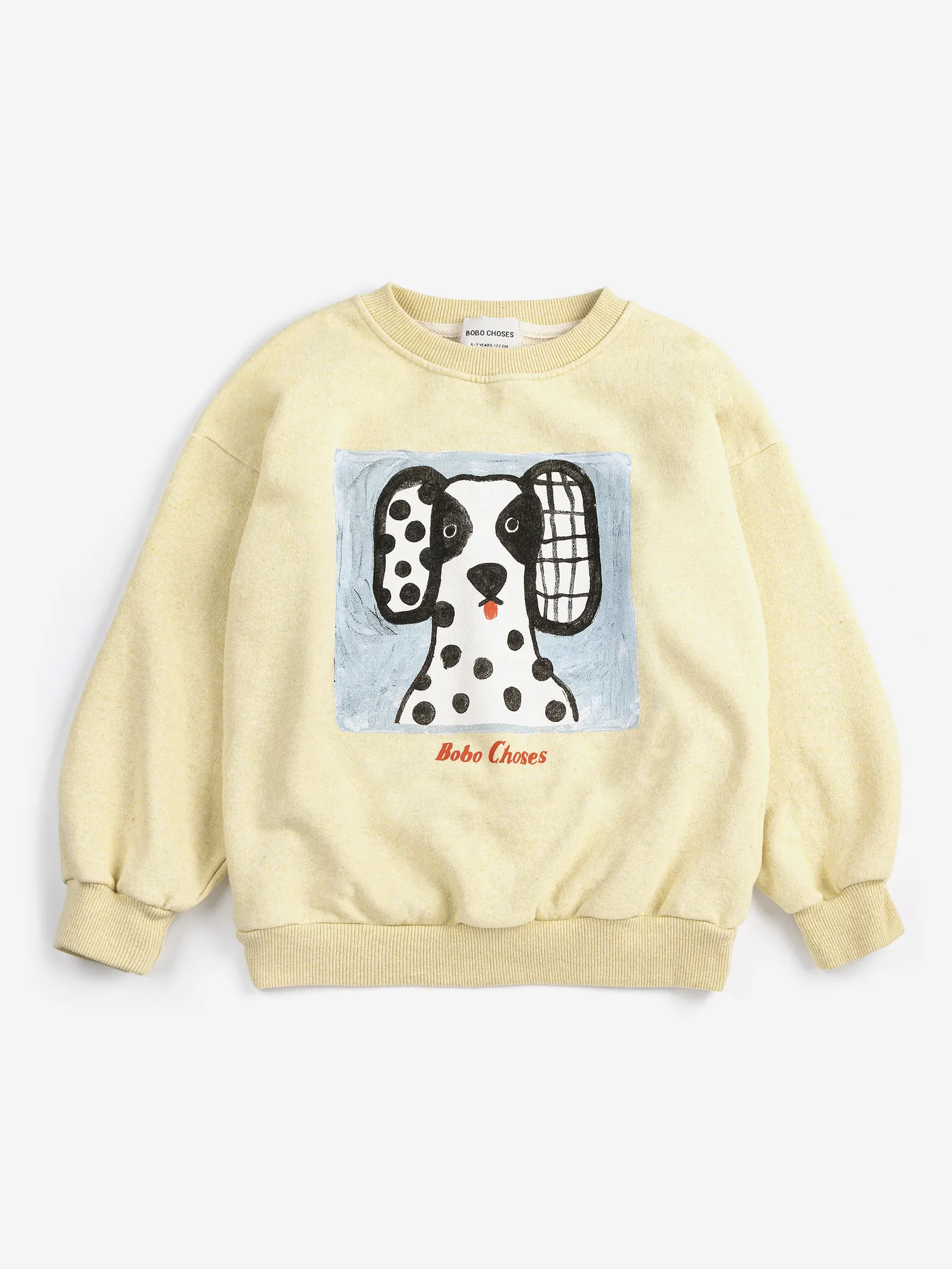 Bobo Choses Bluza Van Dog Yellow