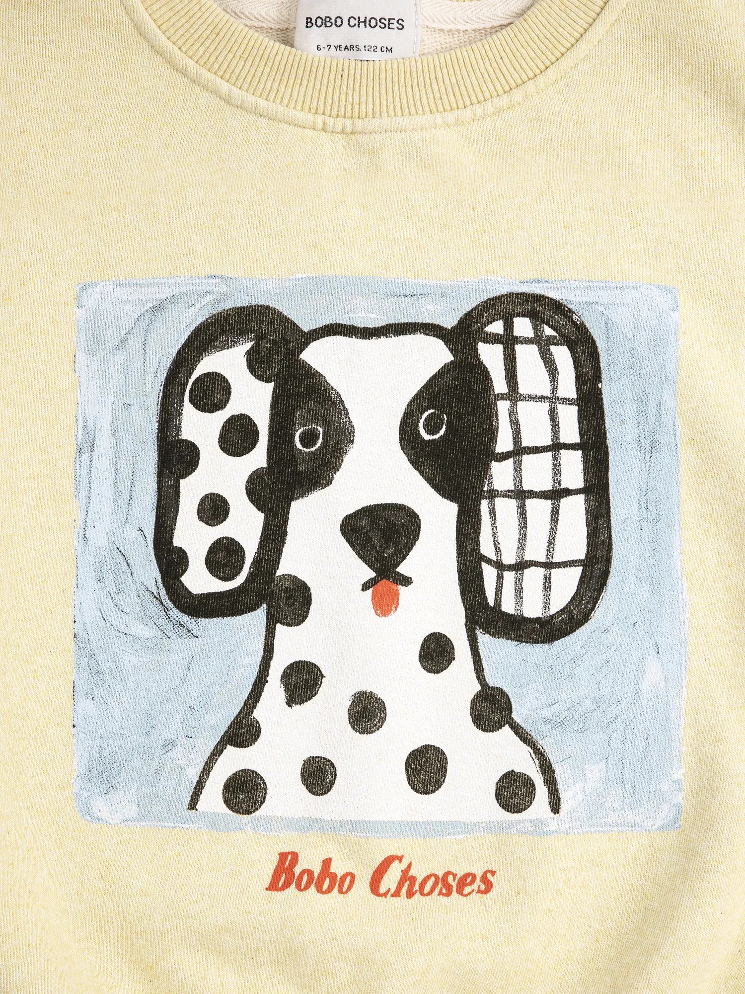 Bobo Choses Bluza Van Dog Yellow - obrazek 3