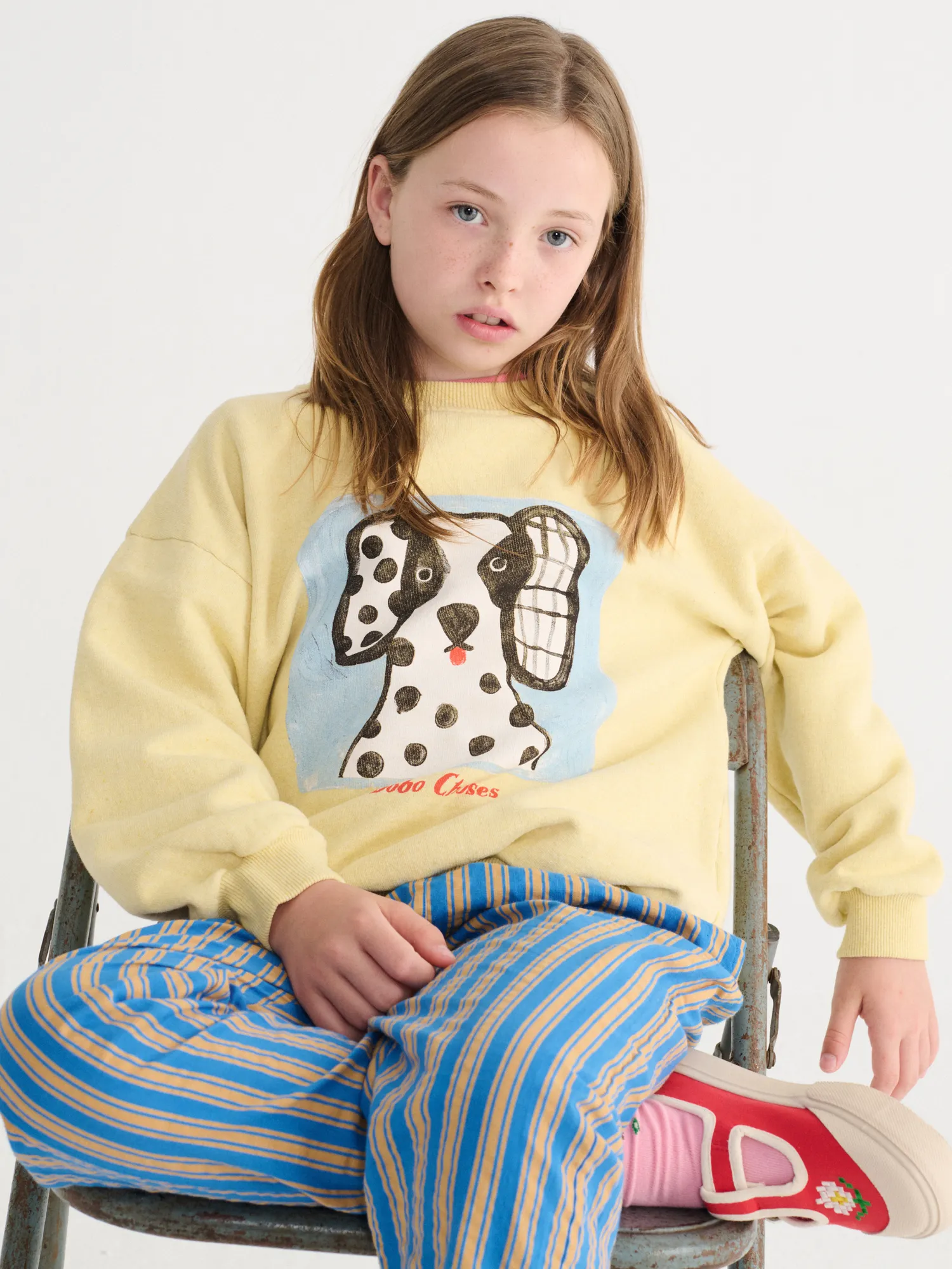 Bobo Choses Bluza Van Dog Yellow - obrazek 5