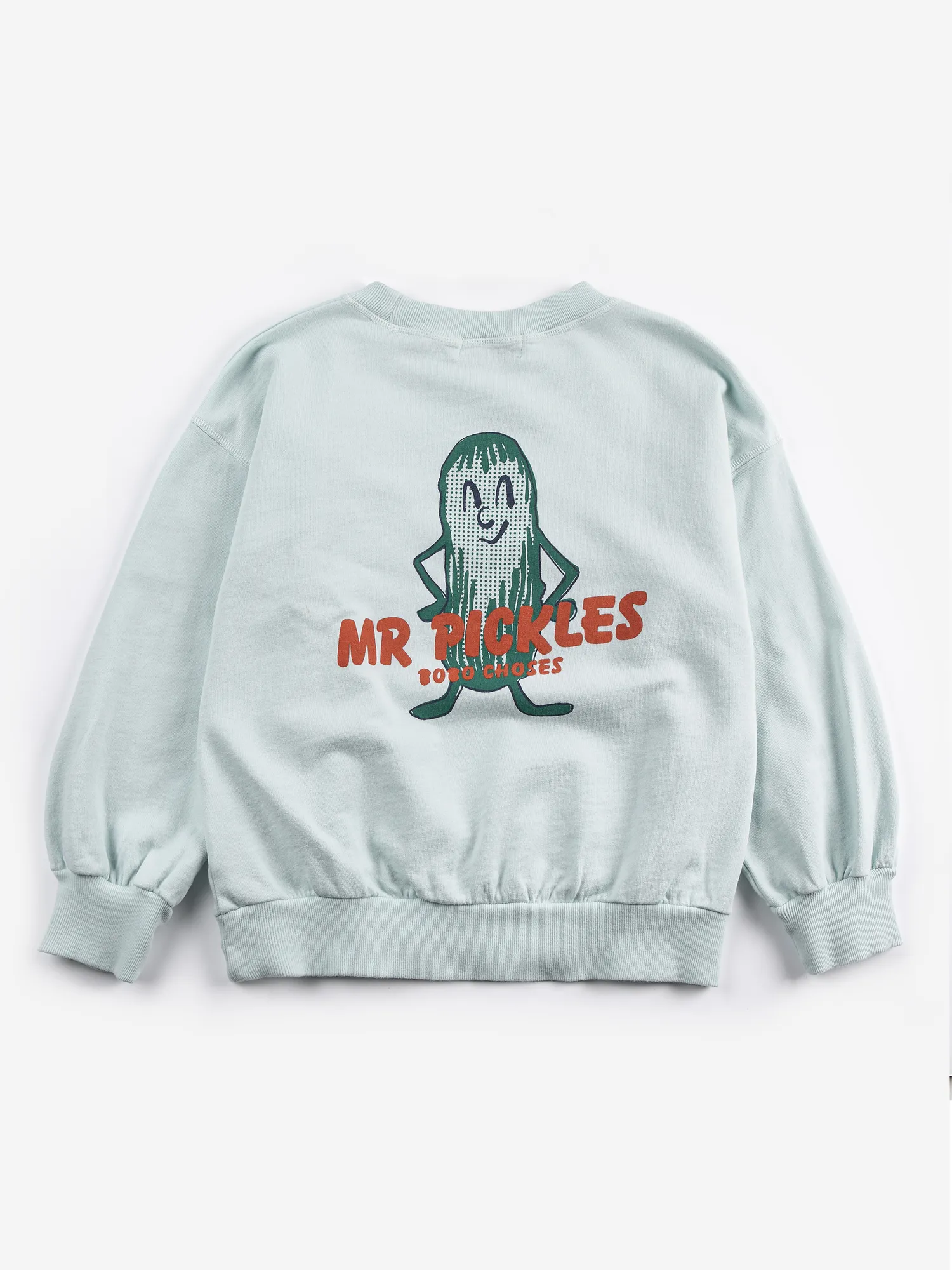 Bobo Choses Bluza Mr Pickles Light Blue - obrazek 2