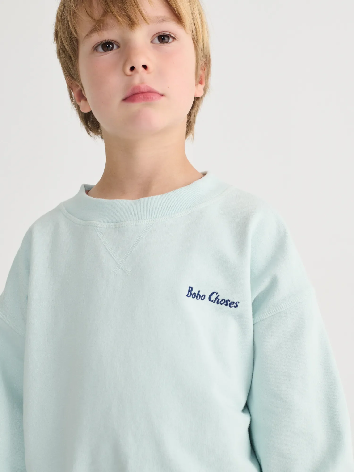 Bobo Choses Bluza Mr Pickles Light Blue - obrazek 5