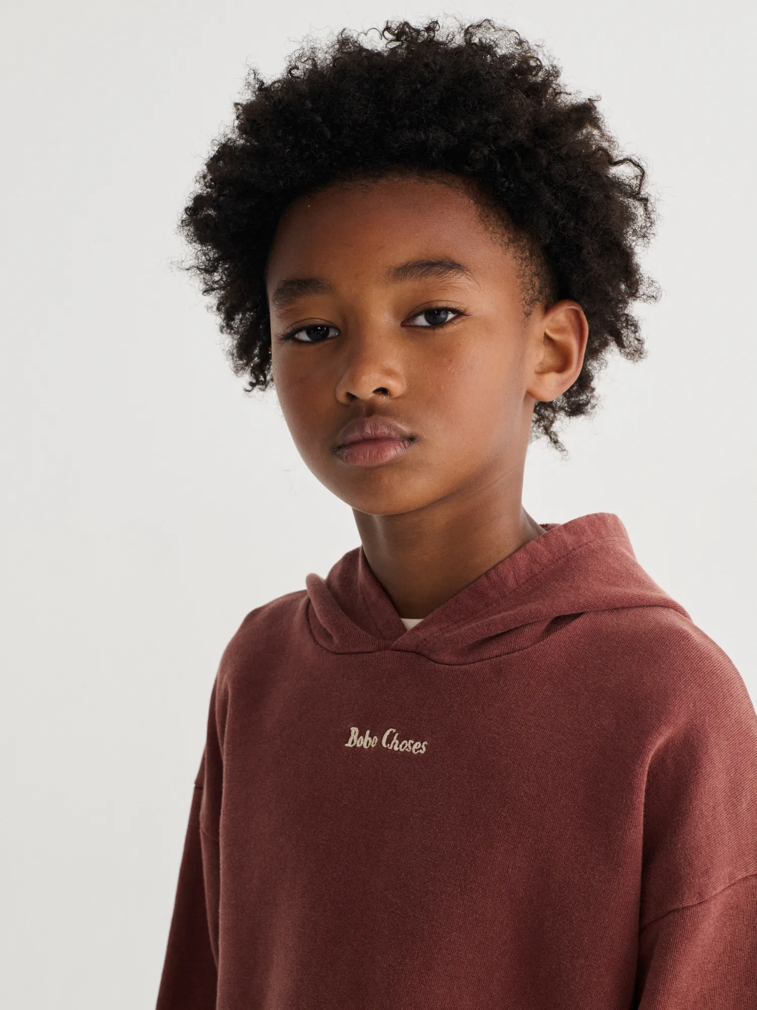 Bobo Choses Bluza Z Kapturem Brown - obrazek 7