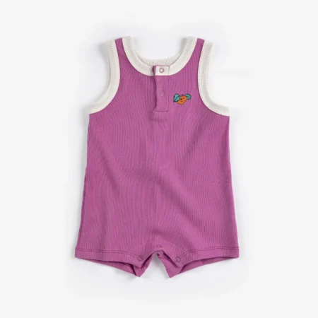 Bobo Choses Rampers Tangerine Fuchsia