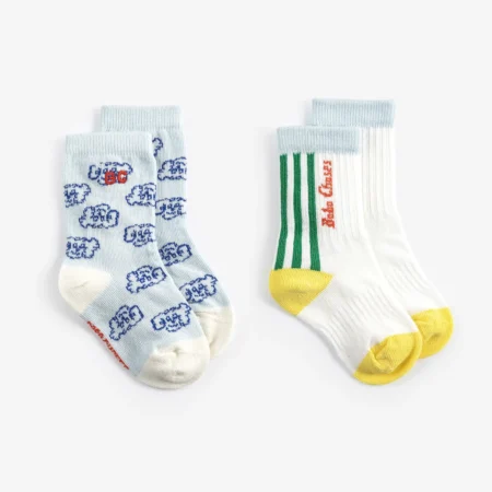 Bobo Choses 2-Pak Skarpetek Bobo Short Multicolor