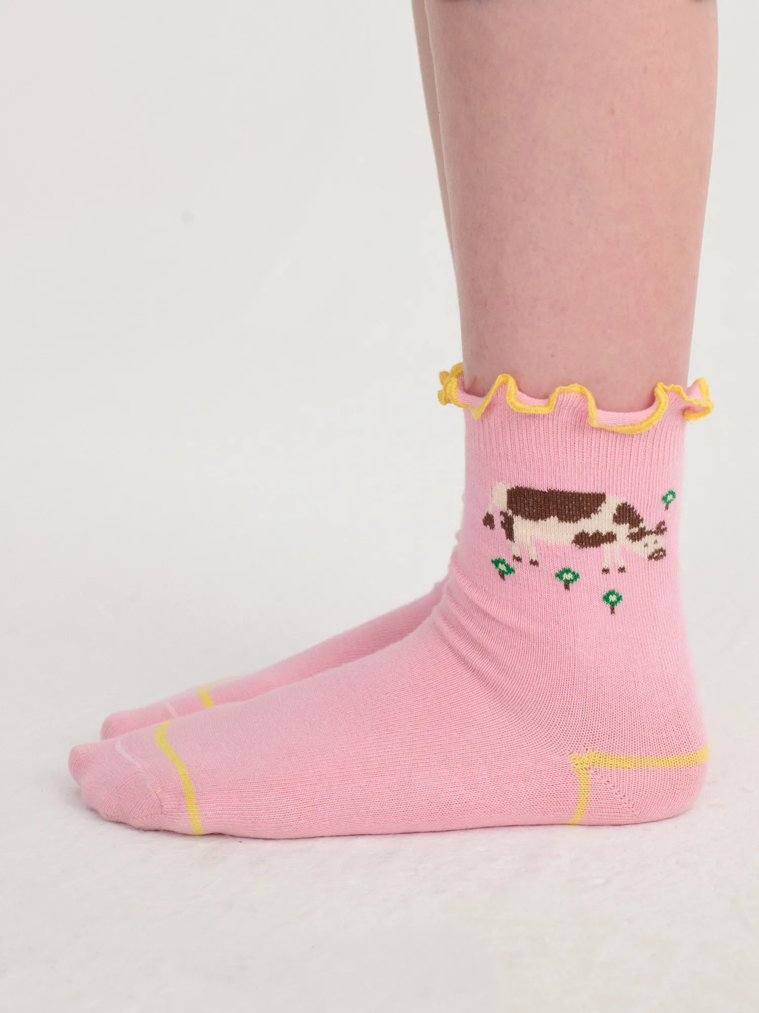 Bobo Choses Krótkie Skarpetki Farm Adventure Pink - obrazek 2