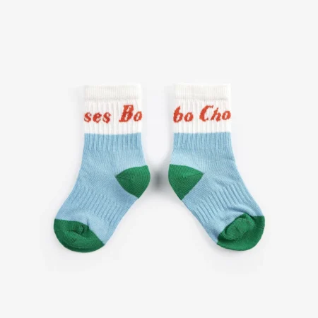 Bobo Choses Skarpetki Bobo Short Light Blue