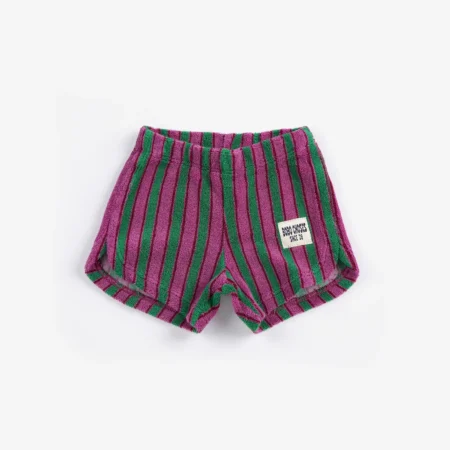 Bobo Choses Krótkie Spodenki Striped Terry Multicolor