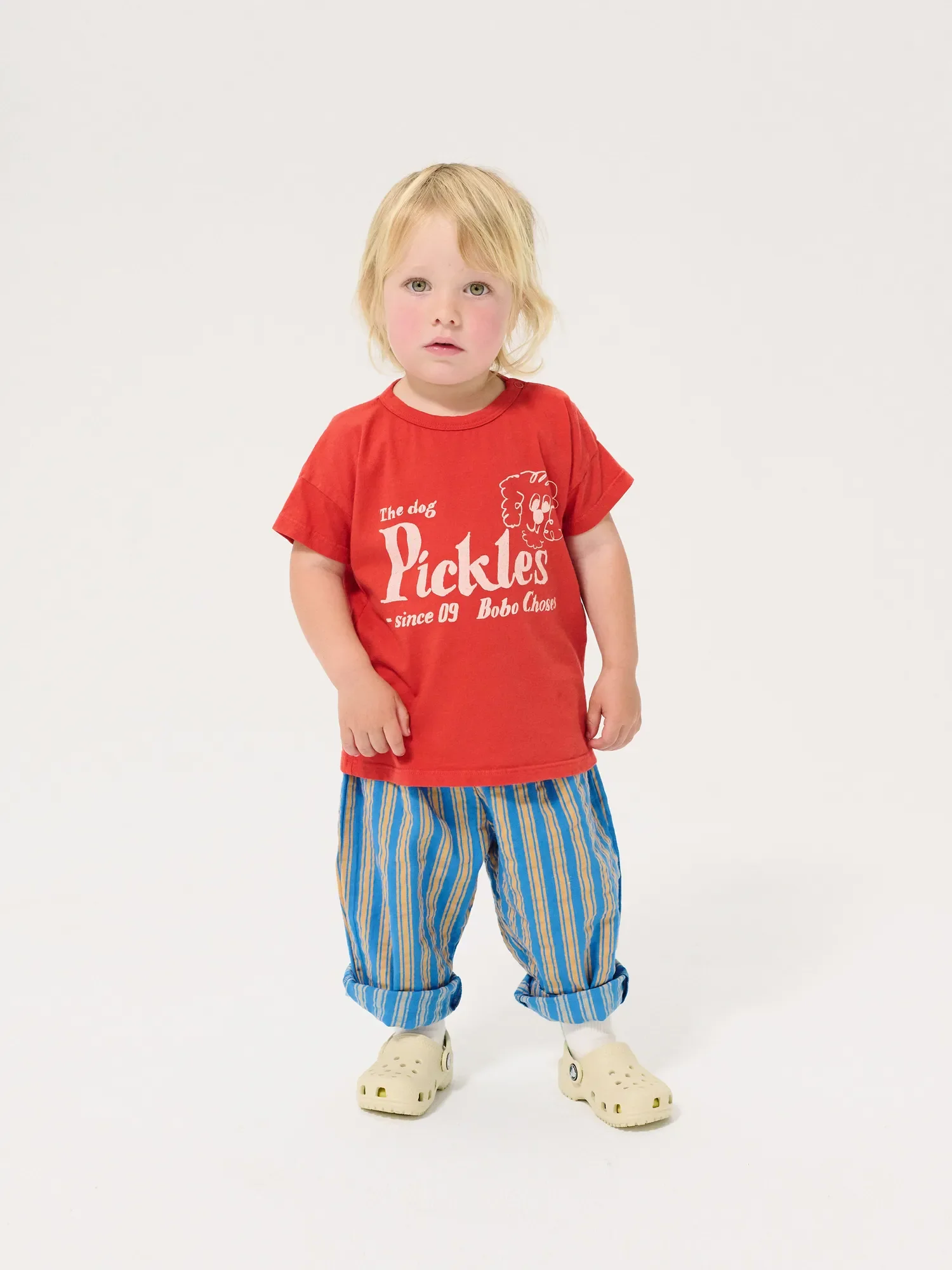 Bobo Choses Spodnie New Hairline Woven Multicolor - obrazek 2