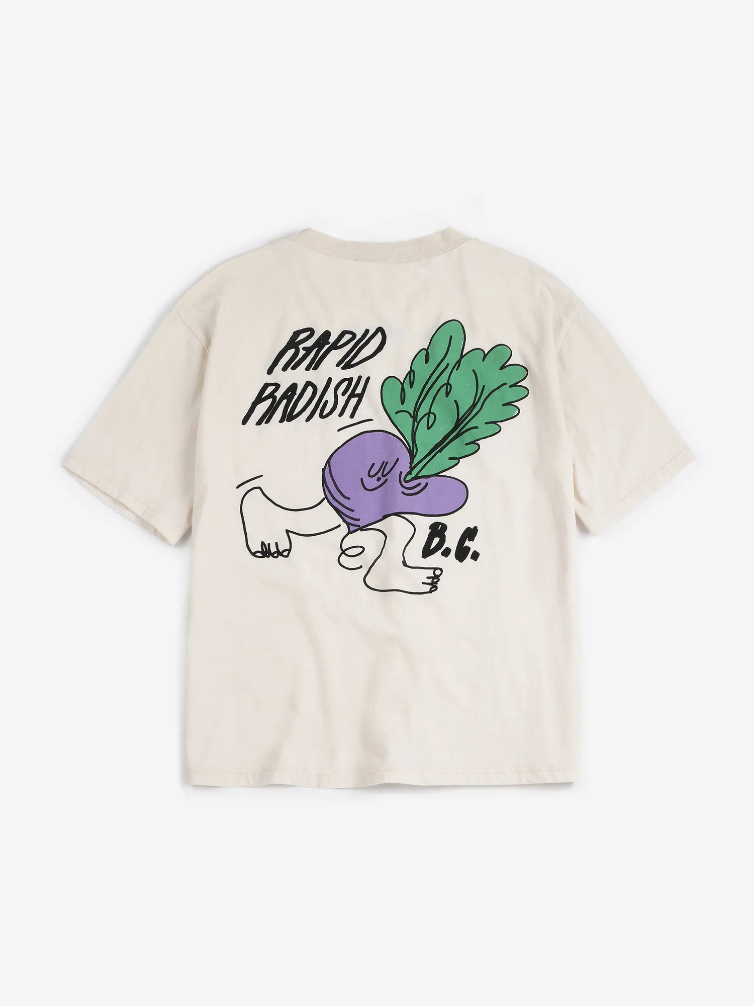 Bobo Choses T-shirt Rapid Radish Off White