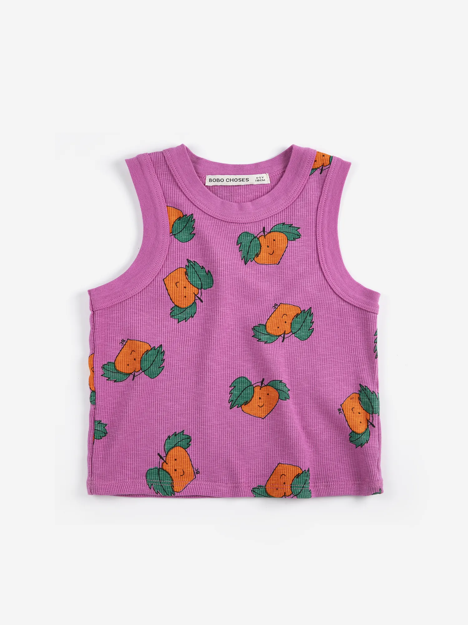 Bobo Choses Top Tangerine All Over Purple