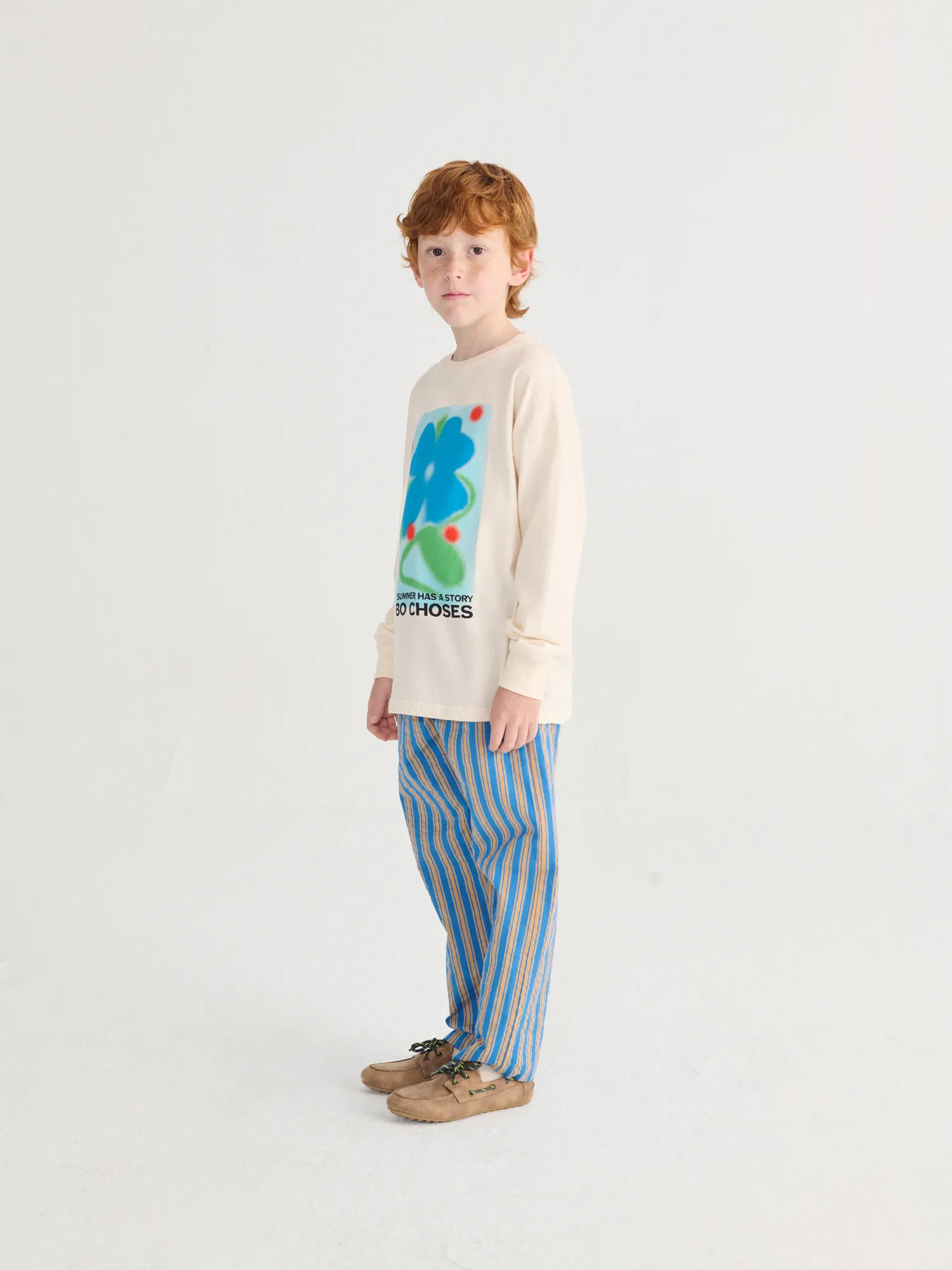 Bobo Choses Longsleeve Summer Story White - obrazek 5