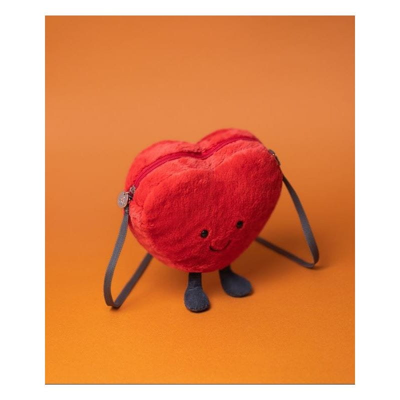 Jellycat Torebka na Ramię Uśmiechnięte Serduszko 18 cm - obrazek 4