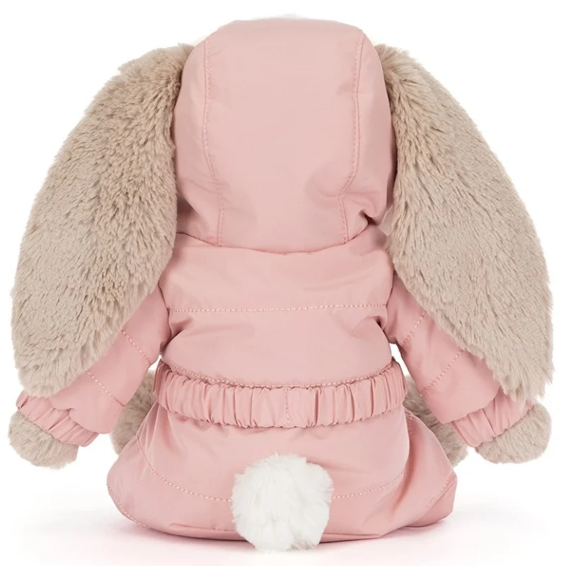 Jellycat Króliczek Beżowy w Kombinezonie Zimowym 31 cm - obrazek 3
