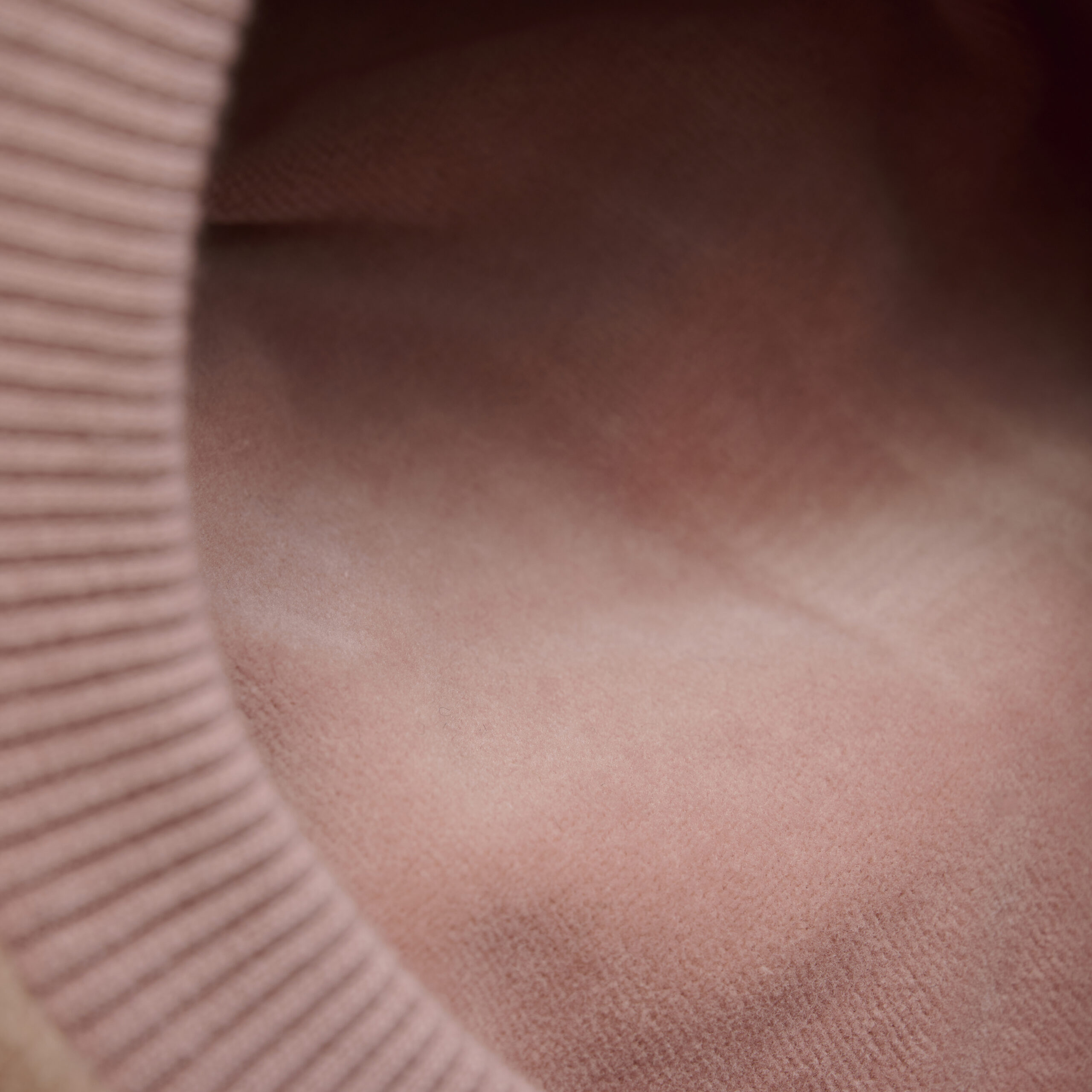 Huttelihut Kominiarka Wełniana Balaclava Ears Wool Rose Melange - obrazek 3