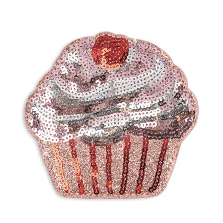 Konges Slojd Portfel Cupcake Glitter Rose